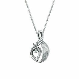 League Game Rakan And Xayah Couple Necklace Pendants 925 Sterling Silver Necklace For Women Jewelry Couple Lovers Gifts206V