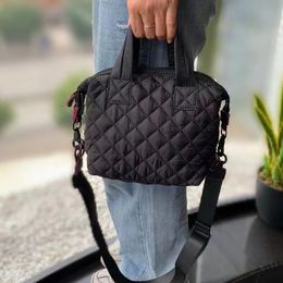 Evening Bags Nylon Cloth Diamond Lattice Bags For Women Luxury Designer Handbag and Purses In Fashion Space Cotton Crossbody Bags 231204