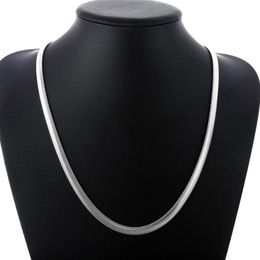 Hermosa 6mm Snake Chain Necklace Choker Necklaces Modern Beauty 16'' '18'' 20'' 22'' 231j