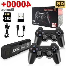 GD10 Portable Video Game Console 24G Wireless Controller 4K HD Output TV Retro Games 40 Emulators 128G 40000 Games 64GB 30000 Games Lovk