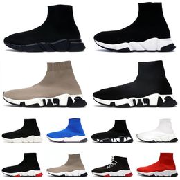 OG Original deisgner sock shoes 1.0 .2.0 for mens traines outdoor shoes all black white graffiti green blue pink clear sole running shoe women men shoes sports sneakers