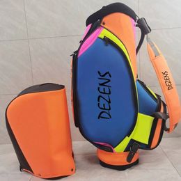 Golf Bags DEZENS High Quality Brand Golf bag Professional PU Waterproof Golf Standard Bag 231204