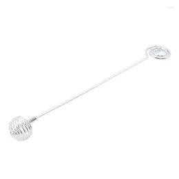 Spoons Honey Stir Bar Mixing Stainless Steel Handle Jar Spoon Practical Long Stick Supplies Kitchen Tools Cocina