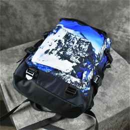Fashion luxury Bags Men Women designer Backpacks Outdoor Sport Backpack School Bag For snow mountain map backpack Bag179q