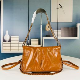 Designer Bags Women Handbag Chain Purse Metal Sling Bag Crossbody Bag Luxury Shoulder Bag Black Purse Lady Flap Messenger Bags Removable Strap Underarm Bag