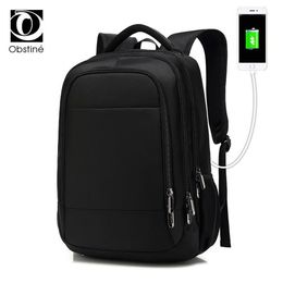 Backpack Male Business Usb Charger College Backpacks For Men Back Pack Laptop 15 6 Inch Bagpack Travel Bag Bookbag To School241b