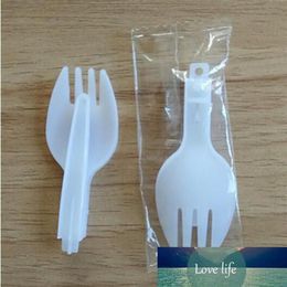 Plastic scoop Folding Fork spoon Measuring spoon Ice cream Fork scoop247t