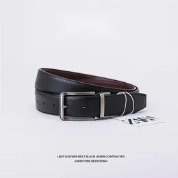 Belts Natural Cowhide Belt For Men's Hard Metal Buckle Soft Original Mens Leather Unique Texture Real Jeans