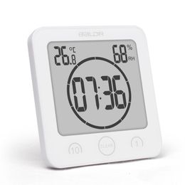 New Digital Waterproof Shower Wall Stand Clock Humidity Temperature Timer262H