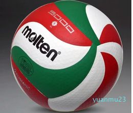 Balls US Original Molten Volleyball Standard Size PU Ball for Students Adult and Teenager Competition Training Outdoor Ind