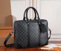 LUUTN40445#10A Classical cowhide handbag Europe and the United States fashion simple chain briefcase New luxury shopping bag handbag Computer bag