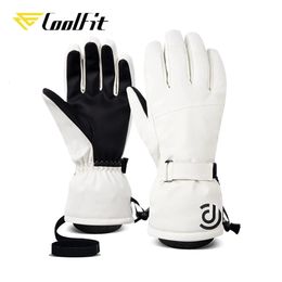 Ski Gloves Coolfit Men Women Ski Gloves Ultralight Waterproof Winter Warm Gloves Snowboard Gloves Motorcycle Riding Snow Windproof Gloves 231205