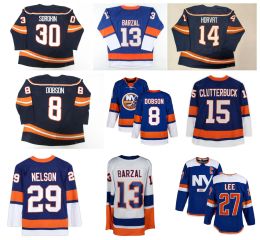 Barzal Mathew Bo Horvat Islanders Hockey Jersey Ilya Sorokin Noah Dobson Brock Nelson Anders Lee Mike Bossy Jean-gabriel Pageau Adam Pelech ssy