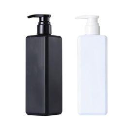 1pc Liquid Soap Bottle Shampoo Bottle Lotion Pump Shower Gel Holder Empty Container 500ml Liquid Soap Dispenser Black309p