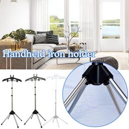 Hangers Racks 1Pc Garment Hanger Laundry Rack Handheld Ironing Holder Bracket Clothes Stand Rack for Steaming Clothes Steam Rack for Clothes 231205