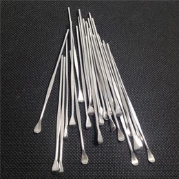 2024 Earpick Dab Tool for Dry Herb Stainless Steel Mini Tool Dabber Digging Wax Oil Atomizer for Container Pen Kit 80mm Accessories