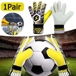 Sports Gloves Soccer Goalkeeper Thickened Training Football Full Finger Hand Protection Breathable Accessories 231205