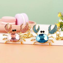 Keychains Fashion Keychain Crab Pendants Cute Men Jewellery Car Key Chain