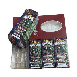 wholesale wholesale One Up Chocolate Mold Mould Compitable milk Chocolate Packing Boxes Wrapper Mushroom Bar grams Oneup Packaging Pack Package Box wholesale