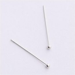 1000pcs lot Ball Head Pins silver Gold Jewellery Beads DIY Accessories For Jewellery Making 50mm2474