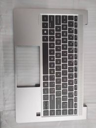 Top cover palmrest M48794-001 with keyboard without backlight US layout