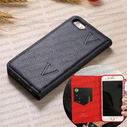 Designer iPhone Case Flip Leather Phone Case Card Holder for Apple iPhone 15 14 13 12 11 Pro Max 14 Plus X XR XS XsMax 8P Case Fashion Caviar 3D Embossing Folio Mobile Cover