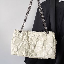 Striped Chain Bag Cross Body Bag Cowhide Handbag High Quality Women Purse Lady Shoulder Bags Clutch Messenger Bags Hardware Accessories Genuine Leather Clutch 0517