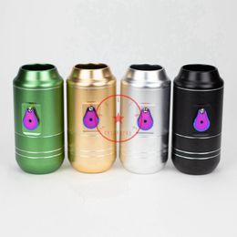 Latest Colourful Aluminium Alloy Pipes Portable Removable Innovative Philtre Air Purifier Herb Tobacco With Cover Cigarette Holder Smoking Travel Handpipes Tube