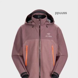 Mens Hoodie Arcter Designer Jackets Beta Beta Ar Gore-tex Charge Shirt Velvet Sand/phenom/velvet Sand Brown/feno m WN-ORPK