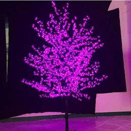 1 8M 6ft Blue LED Cherry Blossom Tree Outdoor Garden Pathway Holiday Christmas new year Light Wedding Decor274H