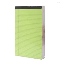Sheets/Pad 6 Pads/Pack Writing Note Pad Paper 14X8.3 In White & Yellow Pink Green Blue Purple