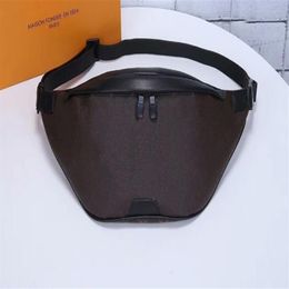 3A Quality M44336 Discovery Bumbag Momogran Eclipse Canvas Belt bag Waist Handbags with Dust bag DHL 327R
