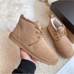 2024 New Australia Classic Snow Winter uggssy Boots Men Neumel Suede boot Women Ankle Knee mens designer Newm Series booties women warm shoes bottes 9019ess