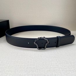 T0P Quality Male Medusa VE007 fashion designer mens belt Luxury womens belt Classic vintage Real cowhide belt 90-125cm durable without wrinkles boutique belt