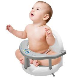 Bathing Tubs Seats Foldable Baby Bath Seat With Backrest Support Home Bathtub Seat For Baby Suction Cup Stable Sit-up Child Bathing Seat Baby Items 231204