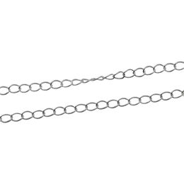 Beadsnice whole silver chain 925 sterling silver Jewellery material oval chains for necklace making sold by Gramme ID 33870234x