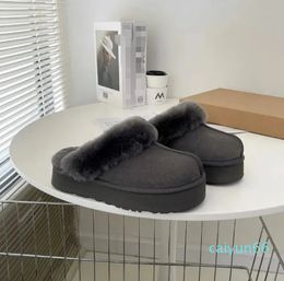 fluffy snow boots mini women winter australia boot fur slipper ankle wool shoes sheepskin real leather classic casual outside