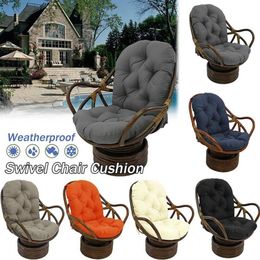 Cushion Decorative Pillow Swivel Rocker Cushion Washable Home Furniture Seat Mat Thicken Pad Chair Modern Outdoor Decor Floor201s