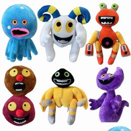 Stuffed Plush Animals Wholesale And Retail Cartoons My Singing Monsters Wubbox Toys Childrens Games Playmates Holiday Gift Window Deco Otqxi