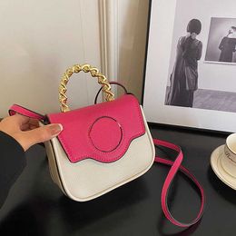 beauty head designer bags Women's Fashion Colored Handbag Flip Small Soft Leather Shoulder Bag Trend Crossbody Bag Women's Bag 231115