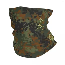 Scarves Flecktarn Camouflage Bandana Neck Cover Army Military Camo Mask Scarf Balaclava Outdoor Sports For Men Women Adult All Season
