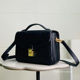 Designer Women Bag Handbag shoulder bags woman Cross body fashion flower with date code serial number embossed patterns295t