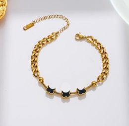 3 colours bracelet 5 styles versatile Bracelet Women Designer Jewellery For Women Chain Bracelets Fashion Luxury Letter Bracelet With Box Bracelets set gift