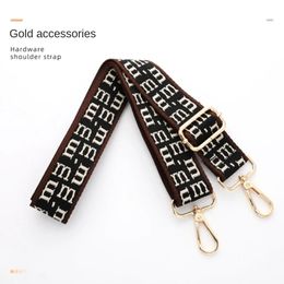 Bag Parts Accessories Adjustable Nylon Belt Bag Strap Accessories for Women Shoulder Hanger Handbag Bag Straps Decorative All-match Removable Shoulder 231204