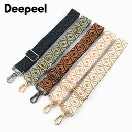 Bag Parts Accessories 1Pc Deepeel 3.8cm Wide Bag Shoulder Strap 75~130cm Adjustable Webbing Straps Women's Crossbody Replacement Bags Belt Accessories 231204