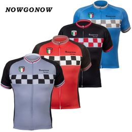 Men 2018 cycling jersey Italy Italian team Grey Black Red blue clothing bike wear racing riding mtb road sportwear tops national 4189H