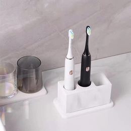 Toothbrush Holders Electric Holder Stand Cup Set Shelf Bathroom Toothpaste Storage Rack Box Tools Accessory2760