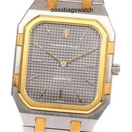 Classic Mens Watches Quartz Movement Watch 6005SA Square Grey Dial Quartz Men Watch_758988 WN-ZL58