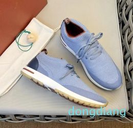 Design Excellent Shoes Walk Charms Suede Loafers Moccasins Knit Speed Sneaker Casual Flats Women Luxury Designers Dress Shoe