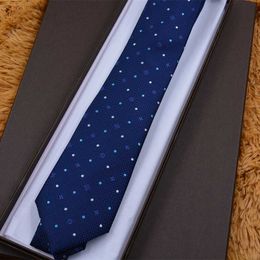 2024 Брэнд мужчина связывает шелк жаккардовый классический тканый галстук